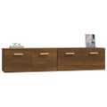 vidaXL Nástenné skrinky 2 ks hnedý dub 80x35x36,5 cm spracované drevo