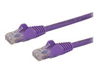 0,5m Purple Snagless Cat6 Patch Cable - N6PATC50CMPL