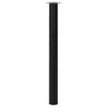 Teleskopické stolové nohy, čierne, 710 mm-1100 mm 2 ks
