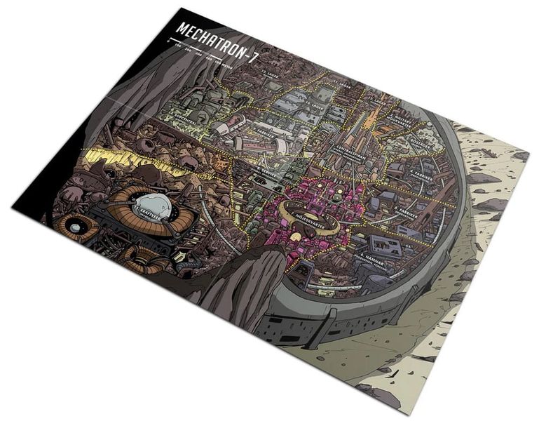 Mutant: Year Zero RPG: Mechatron-7 Map
