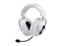Náhlavná súprava - plná veľkosť - Bluetooth / LIGHTSPEED - bezdrôtový, káblové - 3.5 mm jack - izolácia zvuku - biela