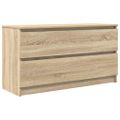 vidaXL TV skrinka Dub Sonoma 100x35x54 cm Konštrukcia dreva