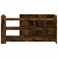vidaXL Konferenčný stolík dymový dub 100x50x50 cm kompozitné drevo