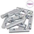 vidaXL Matica 12 ks Zinkovaný 60 x 12 mm Železo