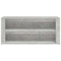 vidaXL Regál na topánky betónovosivý 100x35x45 cm spracované drevo