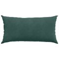 vidaXL Vankúše na pohovku 2 pcs Tmavozelená 80 x 40 cm