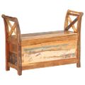 vidaXL Lavička do chodby 103x33x72 cm, recyklovaný masív