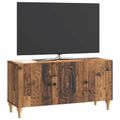 vidaXL TV skrinka 99 x 34,5 x 50 cm Staré drevo Kompozitné drevo