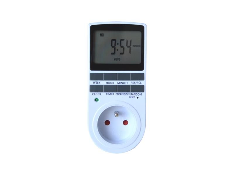 Spínacia zásuvka GETI GDT02 digitálna týždenná
