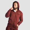 Mikina so zipsom Zone Cherrywood - GymBeam, veľkosť S