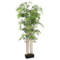 vidaXL Umelý bambusový strom 1605 listov 180 cm zelený