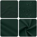 vidaXL Uterák na stôl Oválny Tmavozelená 130 x 180 cm Polyester