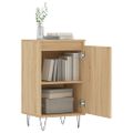 vidaXL Komody 2 ks dub sonoma 40x35x70 cm kompozitné drevo