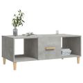 vidaXL Konferenčný stolík betónovo sivý 102x50x40 cm kompozitné drevo