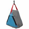 vidaXL Skladovacie vrece 4 ks Sivá a modrá 24 x 16 x 24 cm oxford