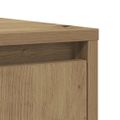 vidaXL Komoda dub artisan 85x34x76 cm spracované drevo