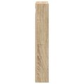 vidaXL Kúpeľňová nástenná skriňa Sonoma dub 30 x 10 x 60,5 cm