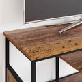 vidaXL TV skrinka Staré drevo 100 x 35 x 45 cm