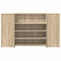vidaXL Recepčný stôl dub sonoma 180x50x103,5 cm kompozitné drevo