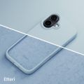 Etteri Silikónové puzdro pre iPhone 16 6,1" svetlomodrá