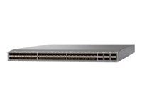 Cisco Nexus 93180YC-FX - Prepínač - L3 - riadený - 48 x 1/10/25 Gigabit Ethernet / 8/16/32Gb Fiber Channel / FCoE SFP+ + 6 x 40/100 Gigabit QSFP28 / FCoE - Možno montovať do rozvádzača - repasované