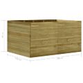 vidaXL Vyvýšený záhradný záhon 200x150x97 cm, impregnovaná borovica