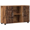 vidaXL Servírovacia skriňa FLORIN 88,5 x 30,5 x 55,5 cm Staré drevo