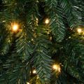 vidaXL Umelý osvetlený vianočný stromček s 60 LED 120 cm