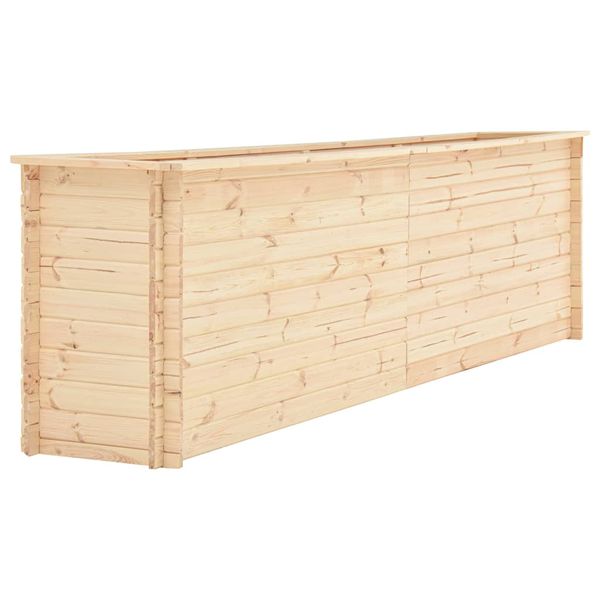 vidaXL Vyvýšený záhradný záhon 300x50x80,5 cm, borovicové drevo 19 mm
