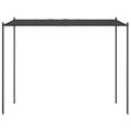 vidaXL Altánok antracitový 3 x3 m 180 g/m² látka a oceľ