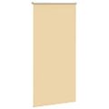 vidaXL Roleta Zatemnenie Béžová 80x150 cm Šírka látky 75,7cm Polyester