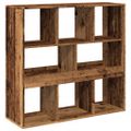 vidaXL Knižnica/deliaca stena staré drevo 100x33x94,5 cm