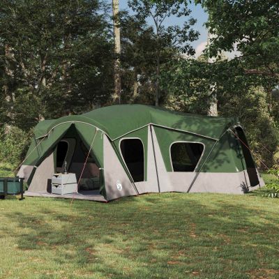 vidaXL Rodinný stan Zelená 610 x 610 x 210 cm