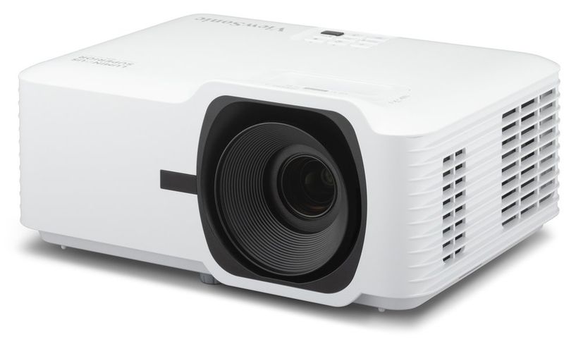 ViewSonic LSD400W 4000AL, Laser Phosphor system, TR1.544~1.72, 1.1x zoom, HDMI x2, 15W SPK, HV keystone Projektor, laser phosphor, 4000 ANSI lumenu, WXGA 1280×800, DLP, 30000h životnost, 1.1x zoom, 360° projekce