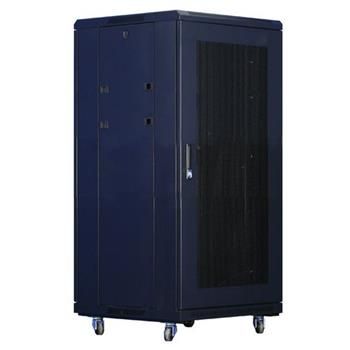 XtendLan 18U/600x600 stojanový, černý, perforované dveře a záda Rozvadec, 19", stojanový, rozebíratelný, výška 18U, 600 x 600, perforované dvere a záda, cerný