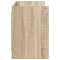 vidaXL TV skrinka 130 x 33 x 47 cm Dub sonoma Kompozitné drevo