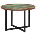 vidaXL Jedálenský stôl 110x75 cm recyklované masívne drevo