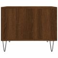 vidaXL Konferenčné stolíky 2 ks hnedý dub 50x50x40 cm kompozitné drevo