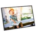 vidaXL Fotorámiky na stenu alebo stôl 3 ks čierne 70x90 cm MDF