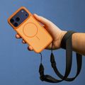 Puzdro Frame Thin Mag pre iPhone 17 Pro 6,3" / 18 Pro 6,3" oranžová