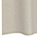vidaXL Voile záclona 2 ks Piesková 245 x 140 cm Polyester