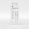 Večne recyklovateľný kábel USB-A - USB-C 1,5m 3A KR60-AC-00 biely