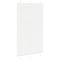 vidaXL plisovaná roleta biela 115x200 cm Šírka látky 114,4 cm
