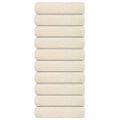 vidaXL Osušky do kúpeľne FROGN 10 ks krémové 100x150 cm 360 g/m²
