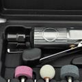 Pneumatická tyčová brúska a kameňový kit  16 kusov 1/4"