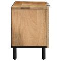 VidaXL TV skrinka Hnedá 105x33x46 cm Masívne drevo Mango