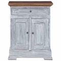 vidaXL Úložná skrinka 63 x 30 x 79 cm Masívne mahagónové drevo