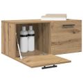 vidaXL Nástenná skrinka 80 x 36.5 x 35 cm Kompozitné drevo dub artisan