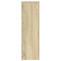 vidaXL Stojany na rastliny 2 ks dub sonoma 25x25x80cm kompozitné drevo