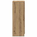 vidaXL Komoda dub artisan 37,5x35x99 cm spracované drevo